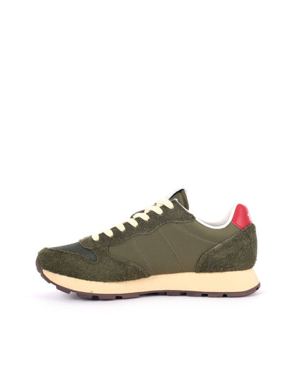 SNEAKER TOM VINTAGE SUN68 DA UOMO VERDE MILITARE