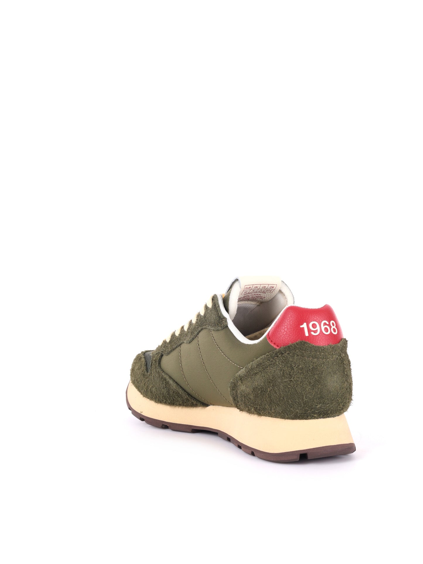 SNEAKER TOM VINTAGE SUN68 DA UOMO VERDE MILITARE