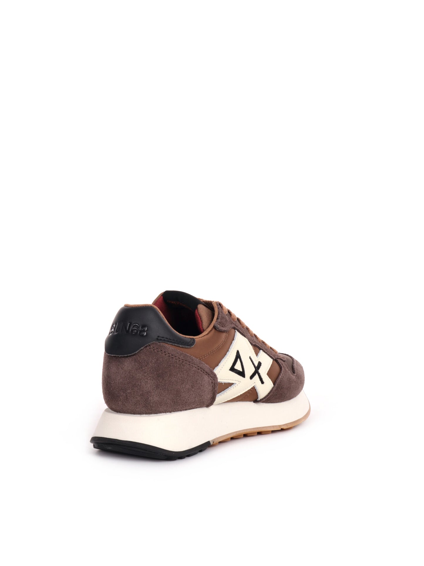 SNEAKER JAKI BICOLOR SUN68 DA UOMO MARRONE