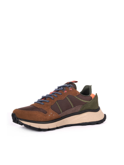 SNEAKER FIRE CAMPING SUN68 DA UOMO MARRONE