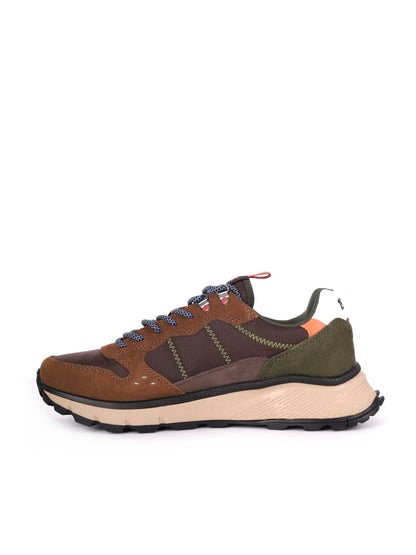 SNEAKER FIRE CAMPING SUN68 DA UOMO MARRONE