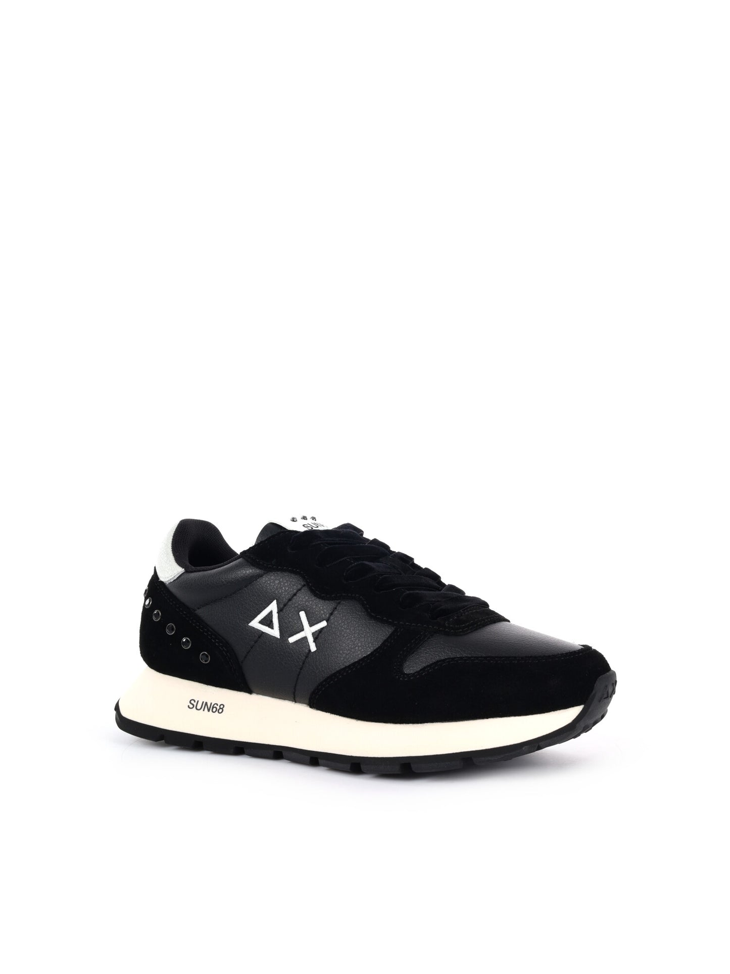 SNEAKER ALLY STUDS SUN68 DA DONNA NERO