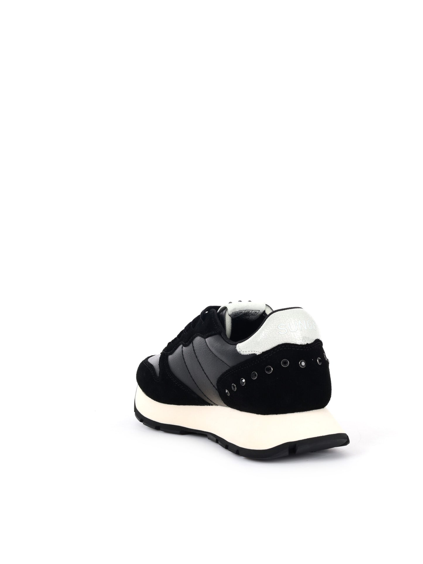 SNEAKER ALLY STUDS SUN68 DA DONNA NERO