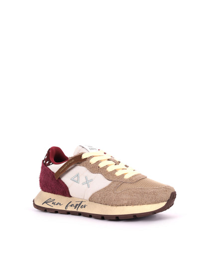 SNEAKER ALLY VINTAGE SUN68 DA DONNA BEIGE