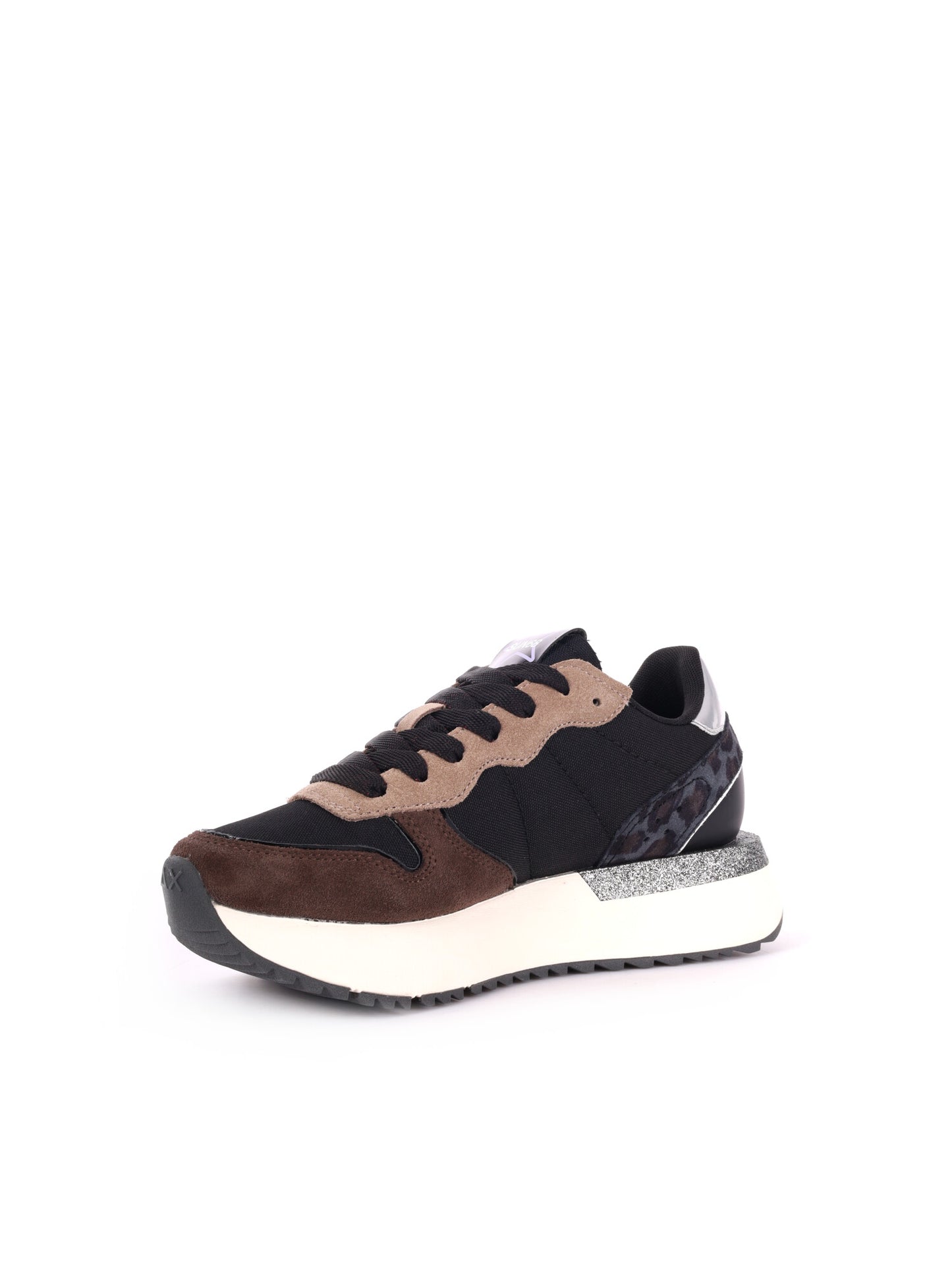 SNEAKER BIG STAR GIRL SUN68 DA DONNA NERO