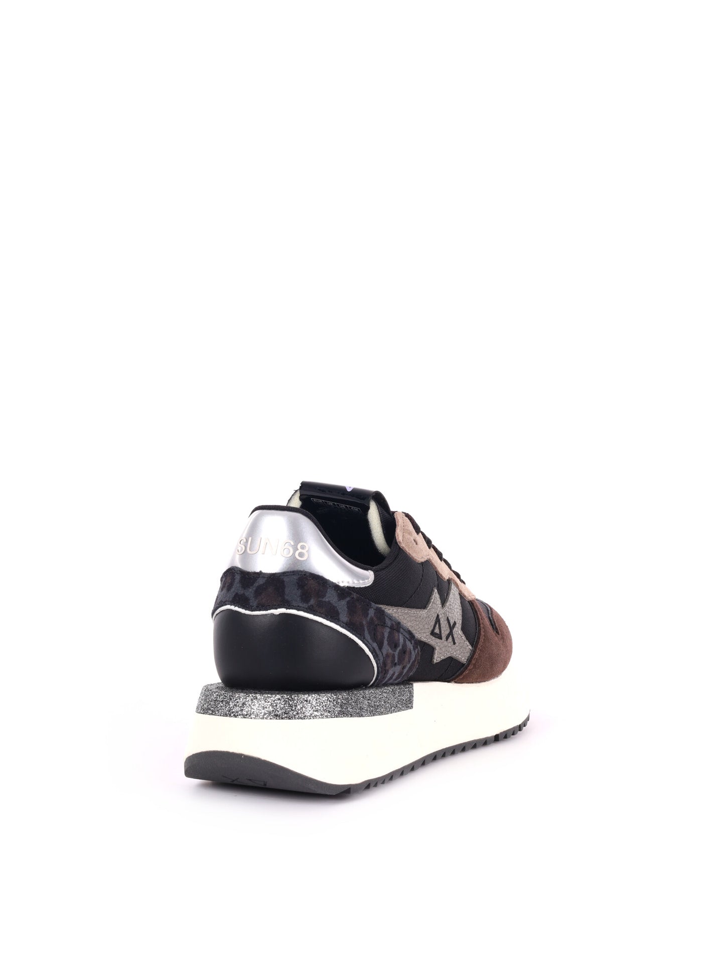 SNEAKER BIG STAR GIRL SUN68 DA DONNA NERO