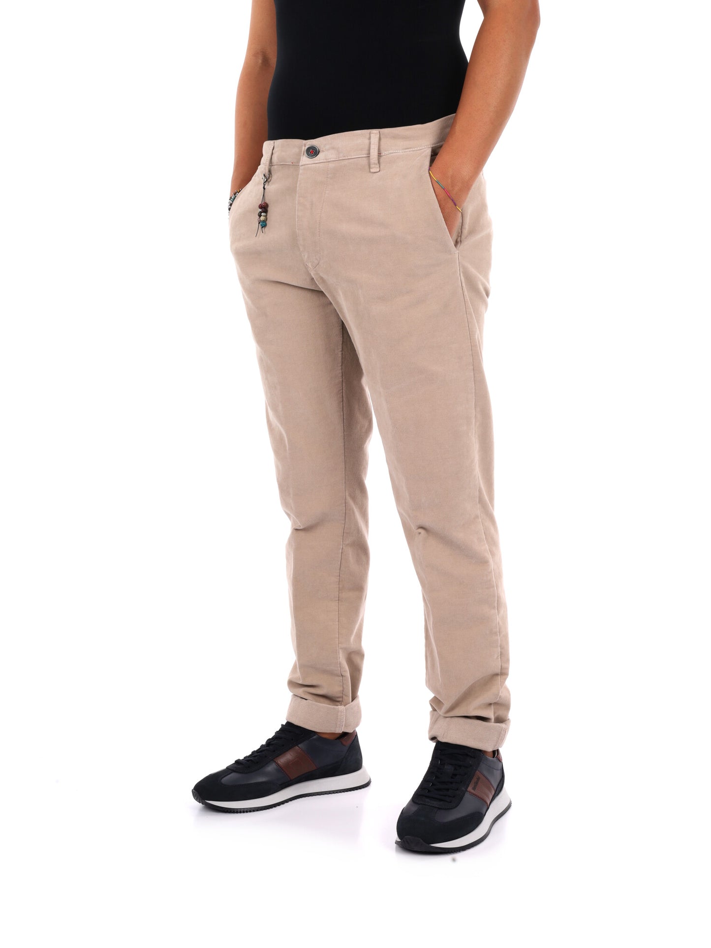 Fb Zagato Be Ch, pantalone da uomo beige