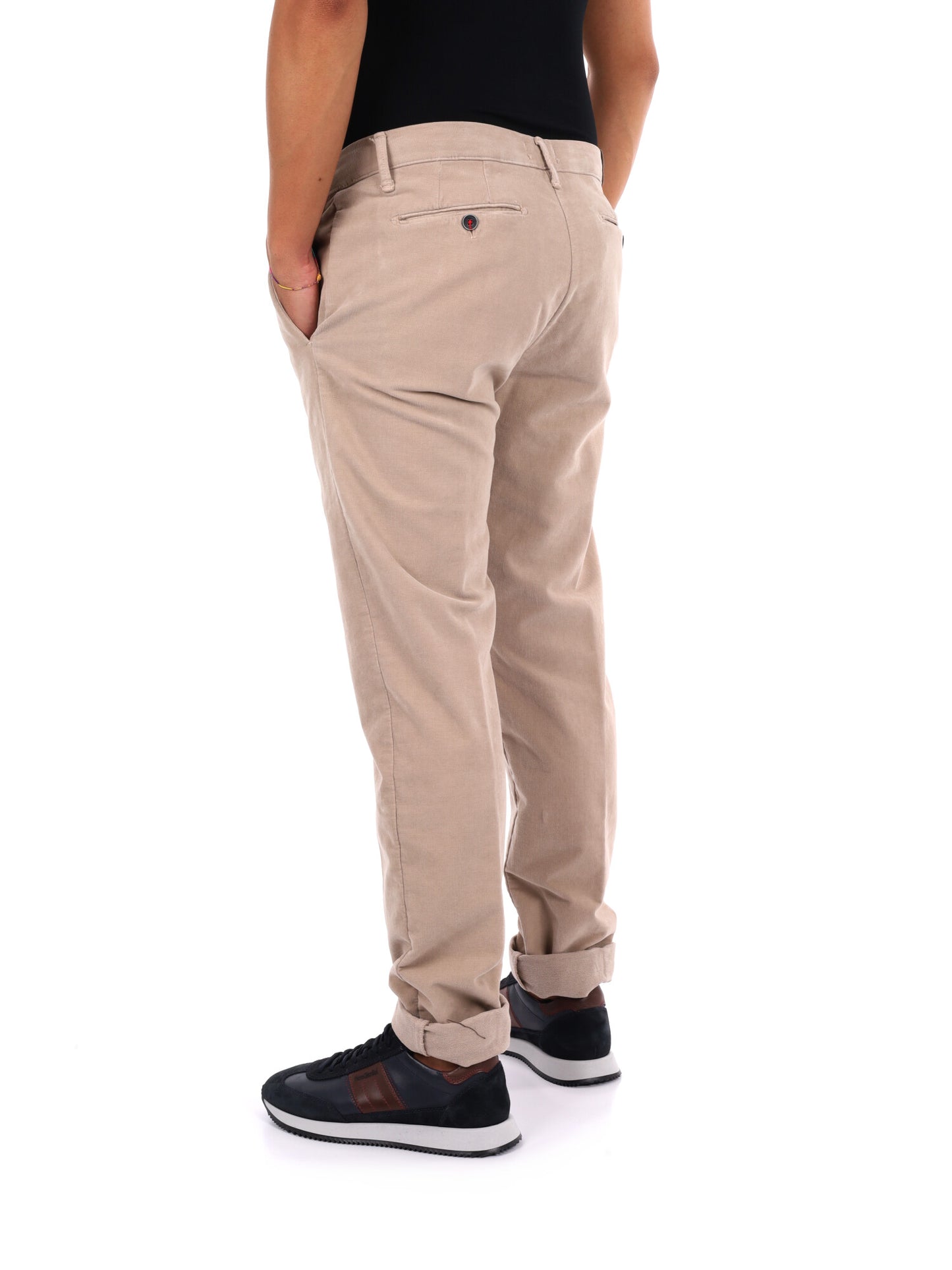 Fb Zagato Be Ch, pantalone da uomo beige