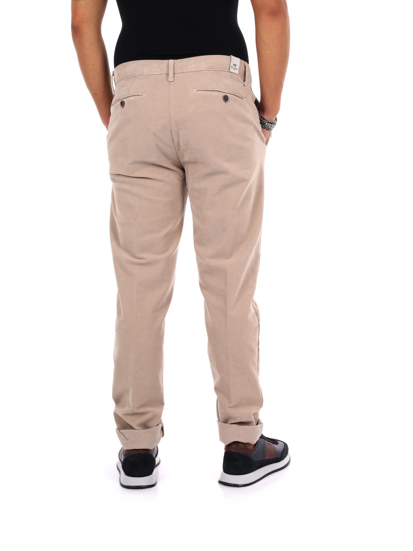 Fb Zagato Be Ch, pantalone da uomo beige