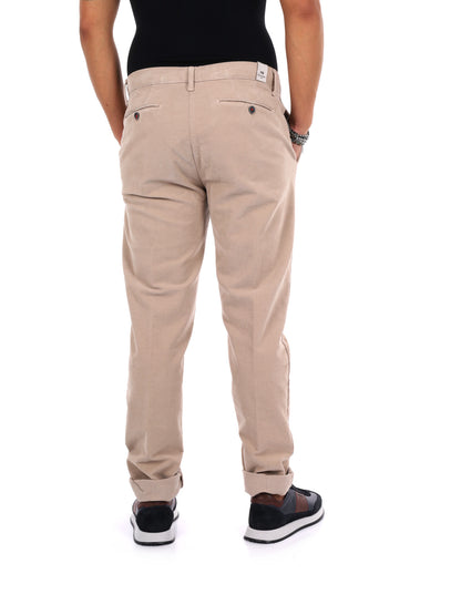 Fb Zagato Be Ch, pantalone da uomo beige