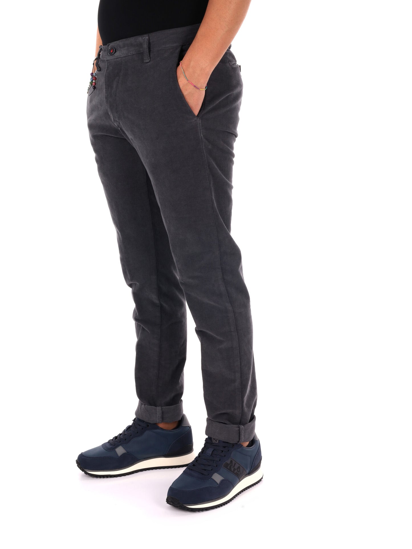 Fb Zagato Ferro, pantalone da uomo grigio
