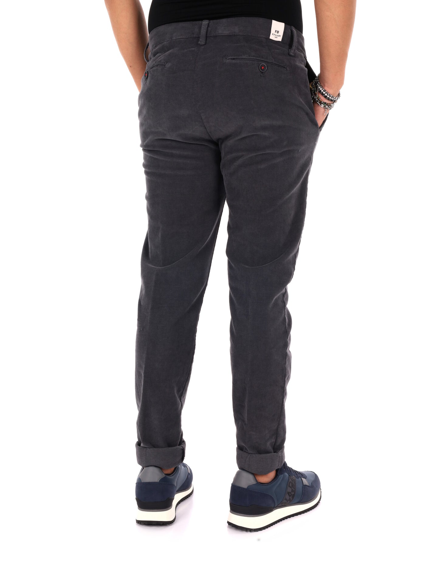 Fb Zagato Ferro, pantalone da uomo grigio