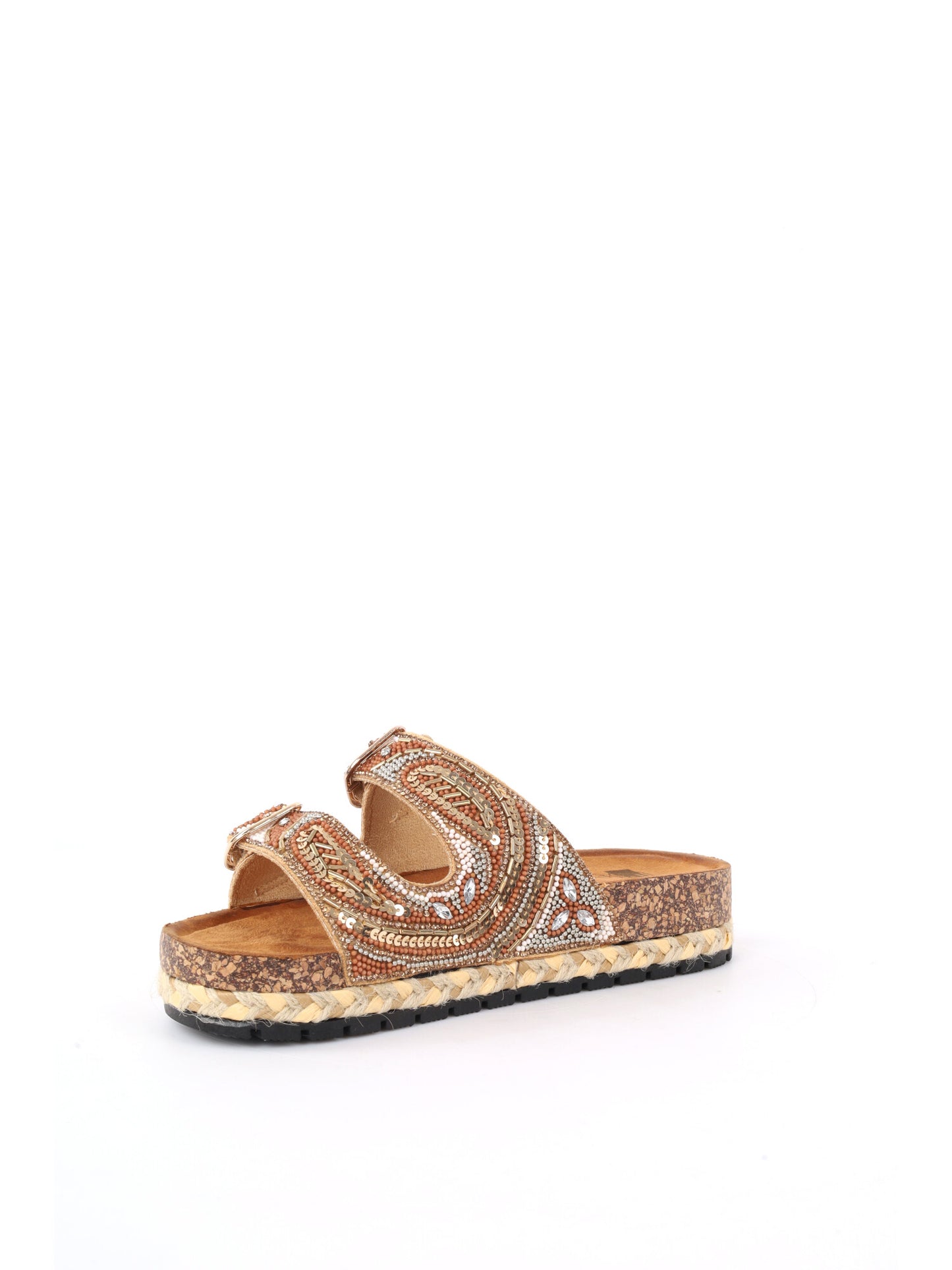 Sandalo beige da donna Clyo', elegante e versatile per ogni occasione