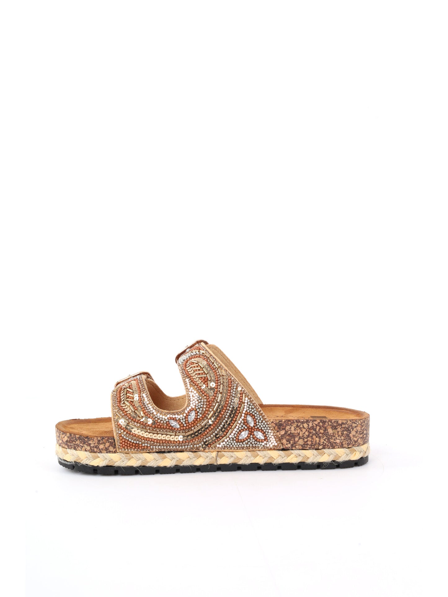 Sandalo beige da donna Clyo', elegante e versatile per ogni occasione