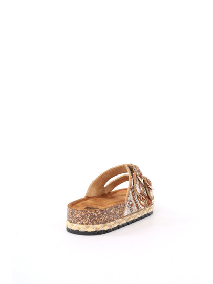 Sandalo beige da donna Clyo', elegante e versatile per ogni occasione