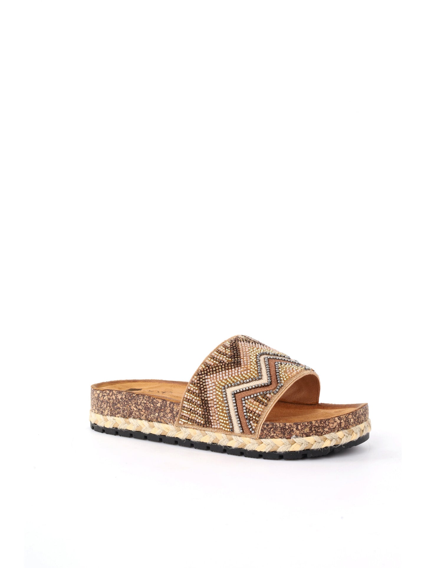 Sandalo elegante da donna Clyo' beige, perfetto per l'estate