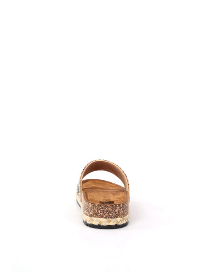 Sandalo elegante da donna Clyo' beige, perfetto per l'estate