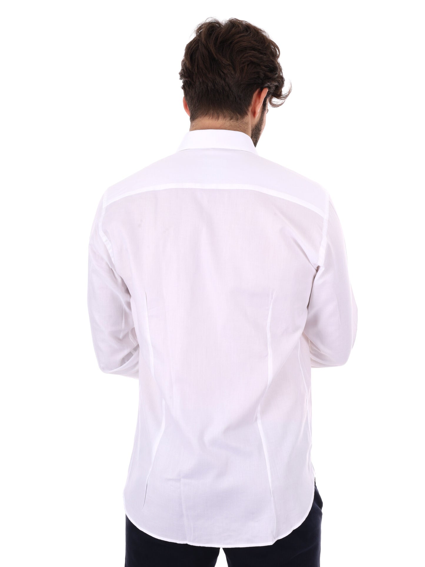 CAMICIA DOPPIO RITORTO FB DA UOMO BIANCO