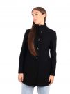 CAPPOTTO MIDI MONOPETTO EFFEPI DONNA NERO