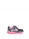 SNEAKERS CON LUCI BARBIE BAMBINA NERO ROSA