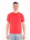 KAPPA BANDE T-SHIRT - ROSSO