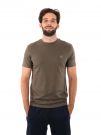 T-SHIRT LOGO PICCOLO RICAMATO TIMBERLAND UOMO OLIVA