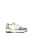 SNEAKERS CHESTER PEPE JEANS DONNA BIANCO-VERDE