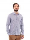 CAMICIA PRISMA FB UOMO BIANCO-BLU