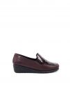 MOCASSINO NAPPA VALLEVERDE DONNA BORDEAUX