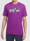 T-SHIRT MANICA CORTA CON STAMPA NIKE UOMO VIOLA