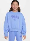 FELPA FLEECE NIKE RAGAZZA INDACO