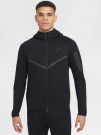 FELPA CON ZIP TECH FLEE NIKE UOMO NERO