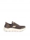 SKECHERS UOMO GO WALK SLIP-INS - BEIGE