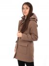 CAPPOTTO CON GILET IMBOTTITO YES-ZEE DONNA NOCCIOLA