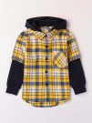 CAMICIA CON CAPPUCCIO IDO BAMBINO GIALLO