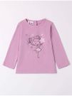 T-SHIRT MANICA LUNGA IDO BAMBINA ROSA