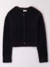 MAGLIA CARDIGAN IDO RAGAZZA NERO