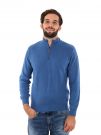 MAGLIA CON MEZZA ZIP FB UOMO AVION