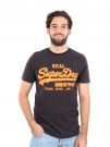 T-SHIRT MANICA CORTA SUPERDRY UOMO ANTRACITE