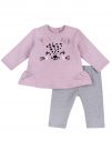 CHICCO SET T-SH+LEGG - ROSA