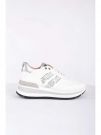 SNEAKERS CON ZEPPA E PAYETTE KEYS DONNA BIANCO