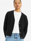 LEVI'S MAGLIA CARDIG - NERO