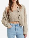 LEVI'S MAGLIA CARDIG - BEIGE