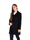 CAPPOTTO MIDI CON CINTURA SUL RETRO EFFEPI DONNA NERO