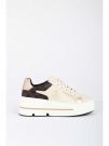 SNEAKERS ALTA QUEEN HELENA DONNA BEIGE