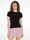 T-SHIRT BASIC TOMMY JEANS DONNA NERO