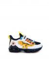 SNEAKERS CON SUONO E LUCE T-REX BULL BOYS BAMBINO BIANCO-BLU