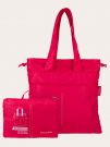 TUCANO SHOPPER PIEGH - ROSSO