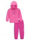 TUTA FLEECE JORDAN BAMBINA FUXIA