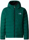 GIUBBINO CON CAPPUCCIO REVERSIBILE PERRITO THE NORTH FACE RAGAZZO VERDE